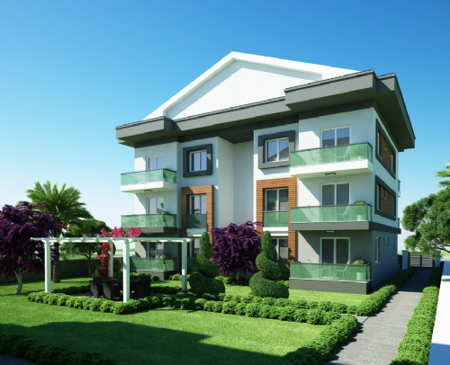 Modern daireler  Fethiye Taşyaka'da